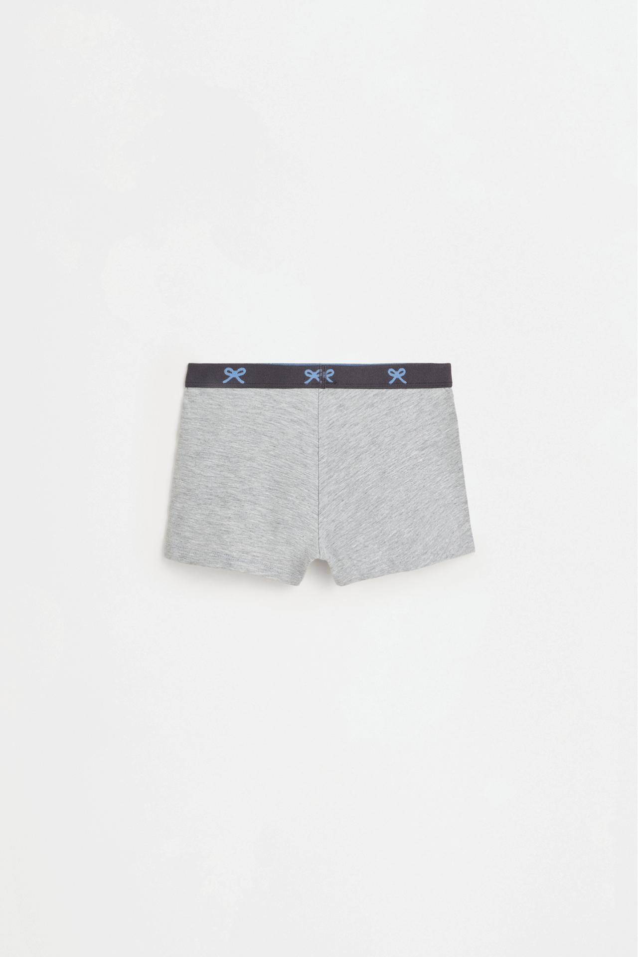 Bow boxer briefs (3-Pack) — BLUE GREY