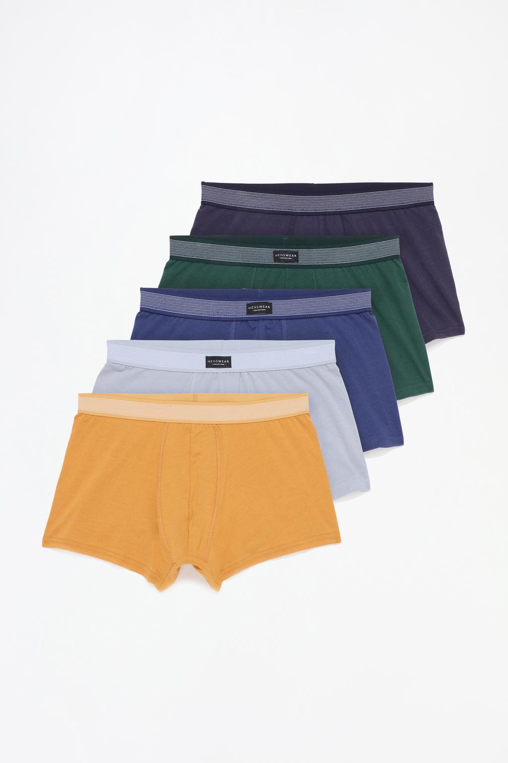 Pack 5 boxers lisos