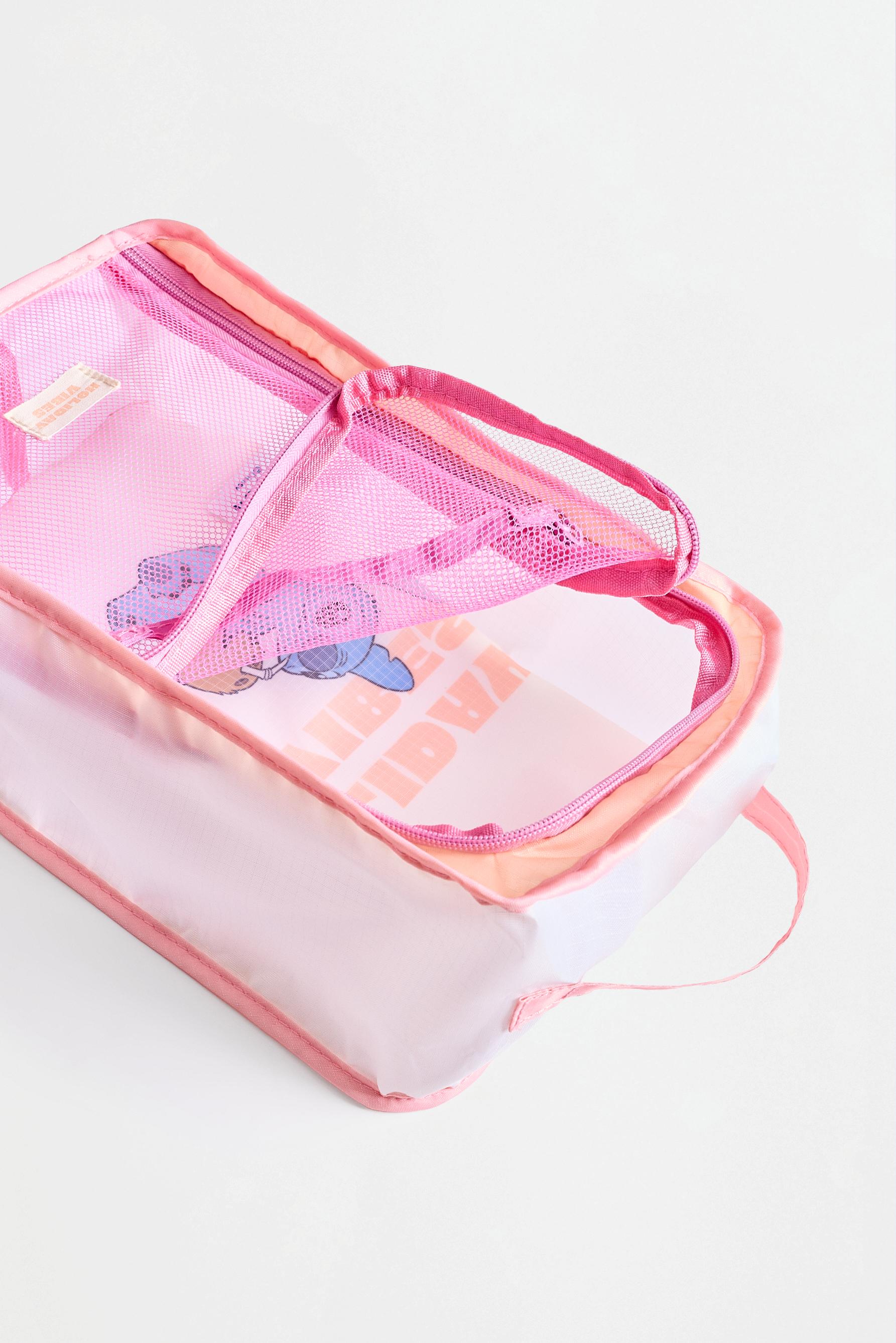 Lilo & Stitch ©Disney travel footwear organiser — ORANGE TONES