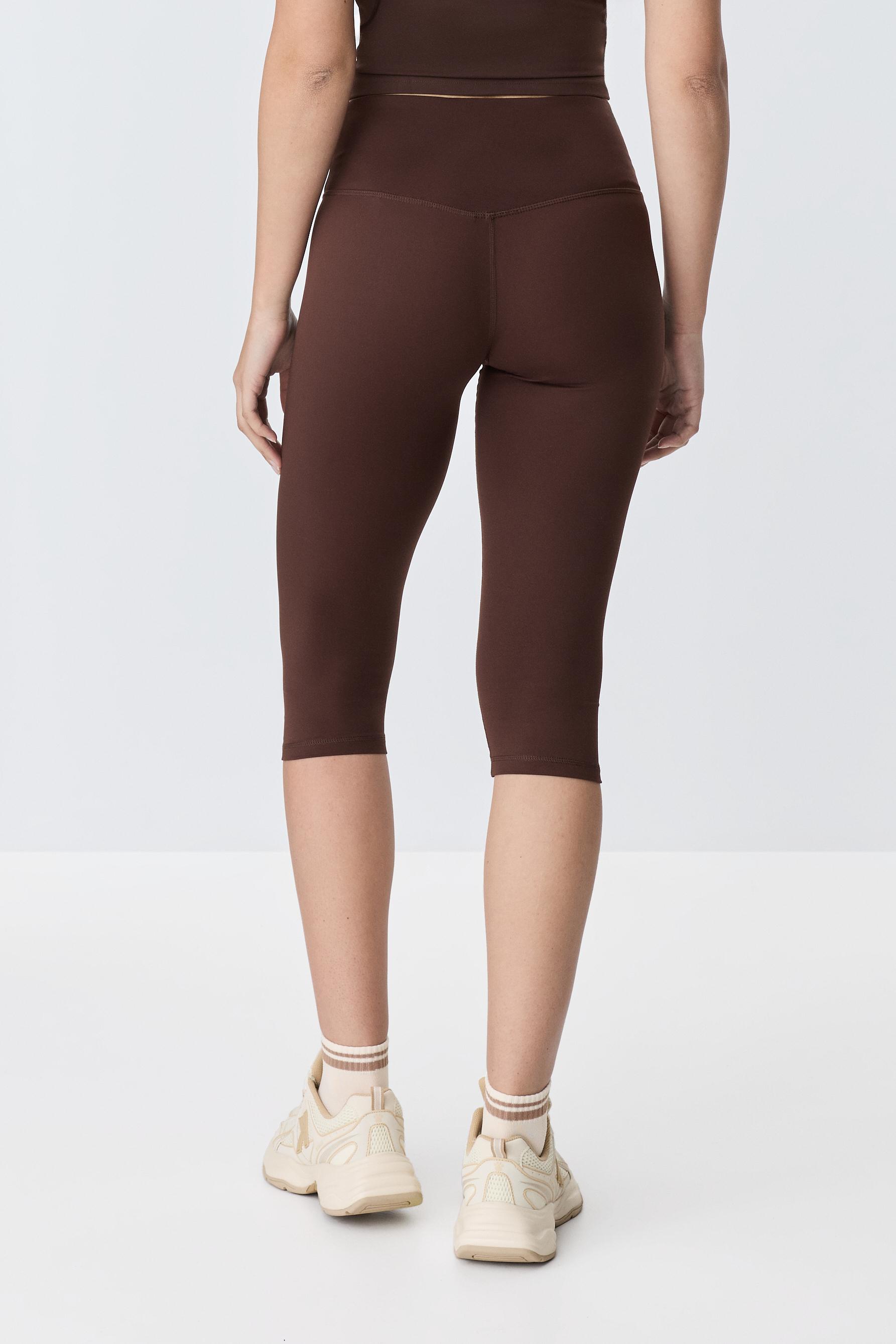 Capri leggings — CHOCOLATE