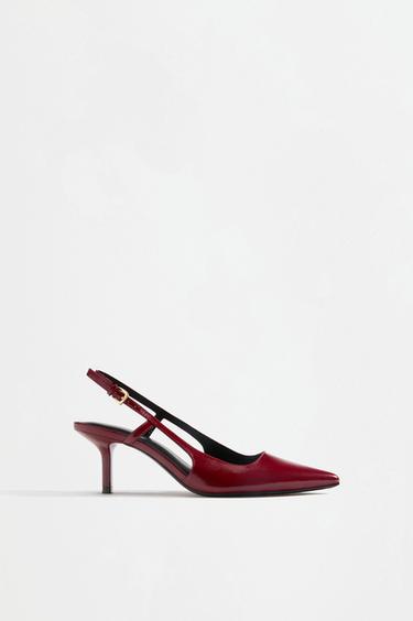 Slingback heels — RED 1
