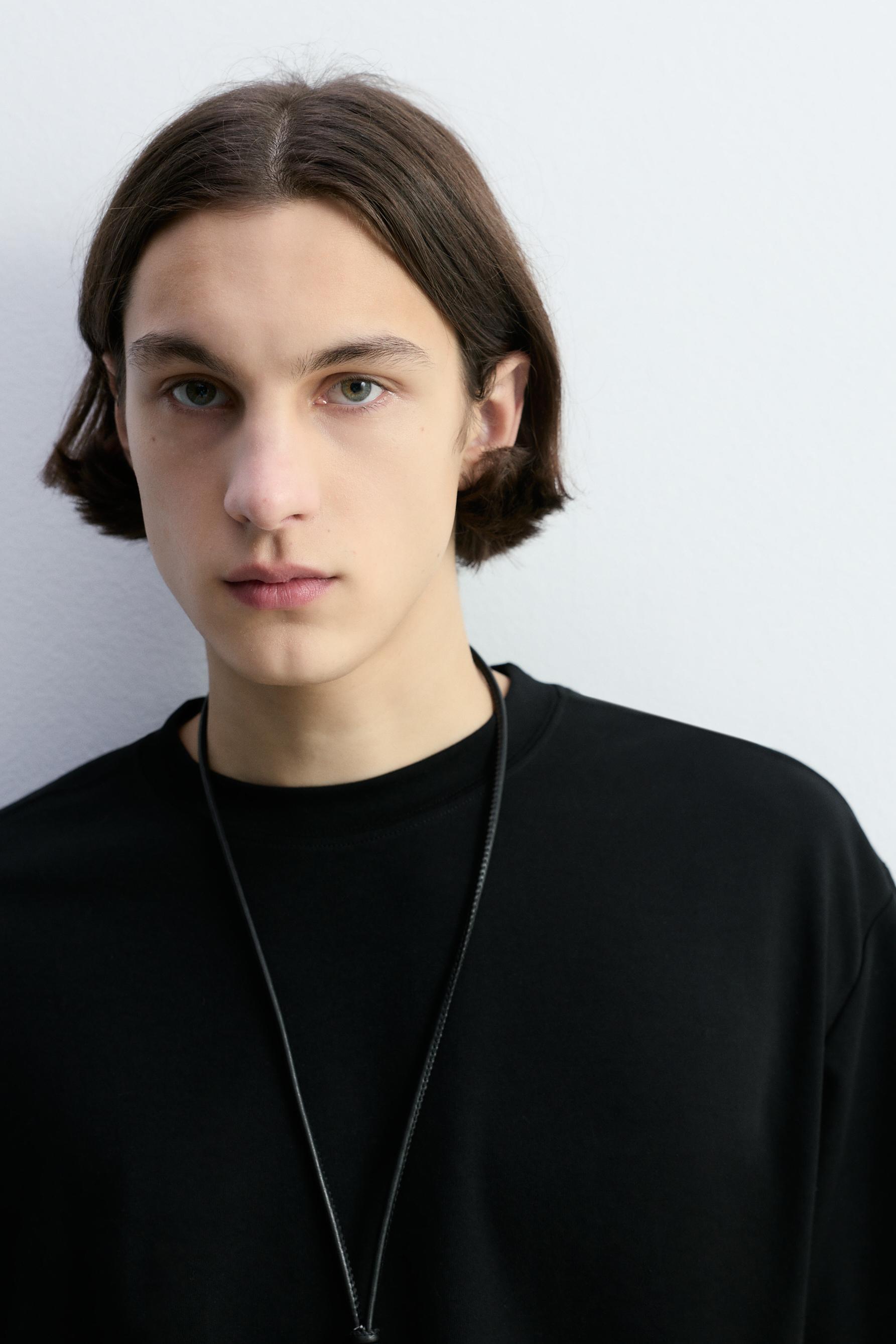 Soft Interlock T-shirt — BLACK