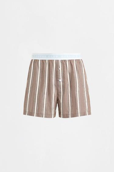 2-Pack striped boxer briefs — BROWN 7
