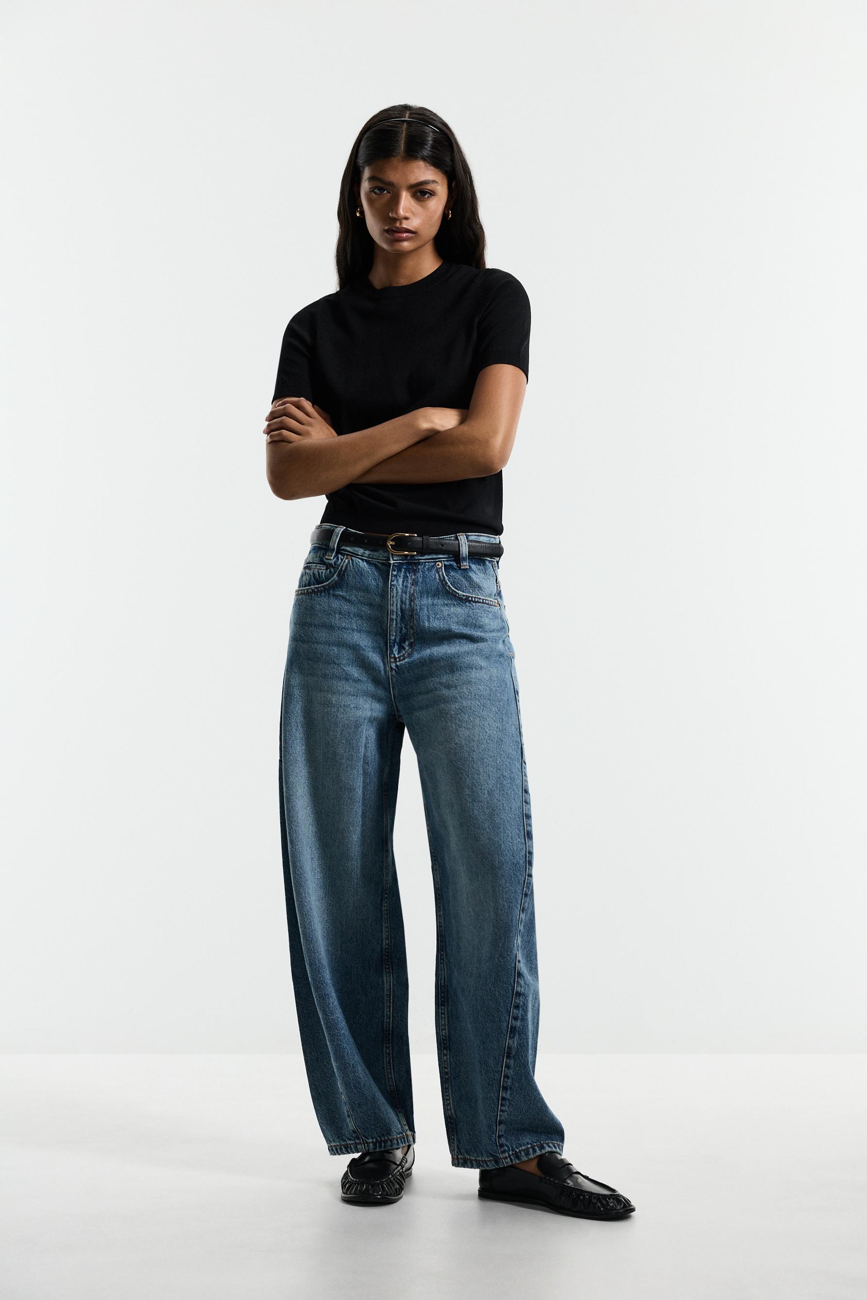 Barrel jeans — PALE INDIGO