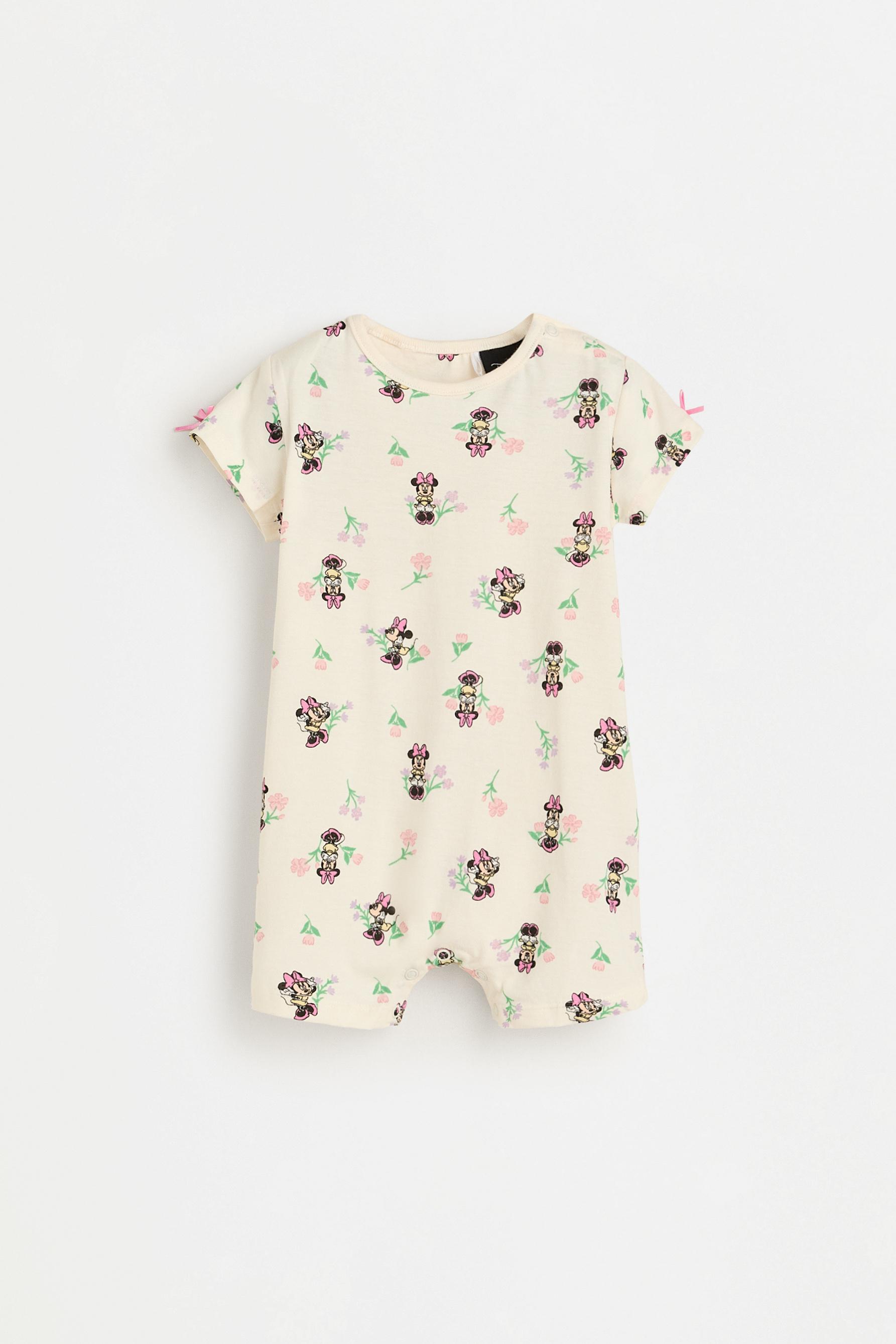 Pack of 2 Minnie Mouse ©Disney short sleepsuits — SKY BLUE