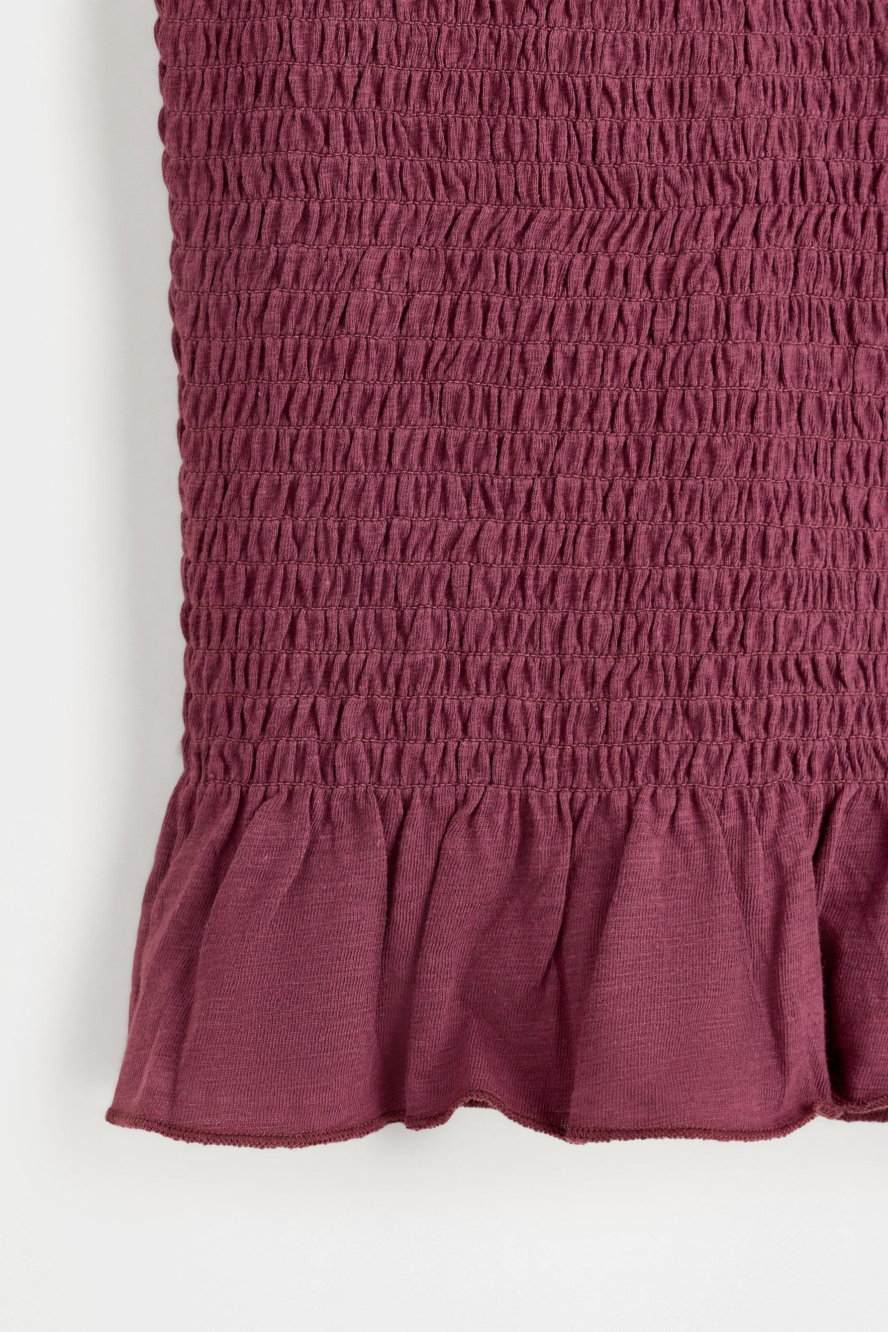 Smocked top — PINK