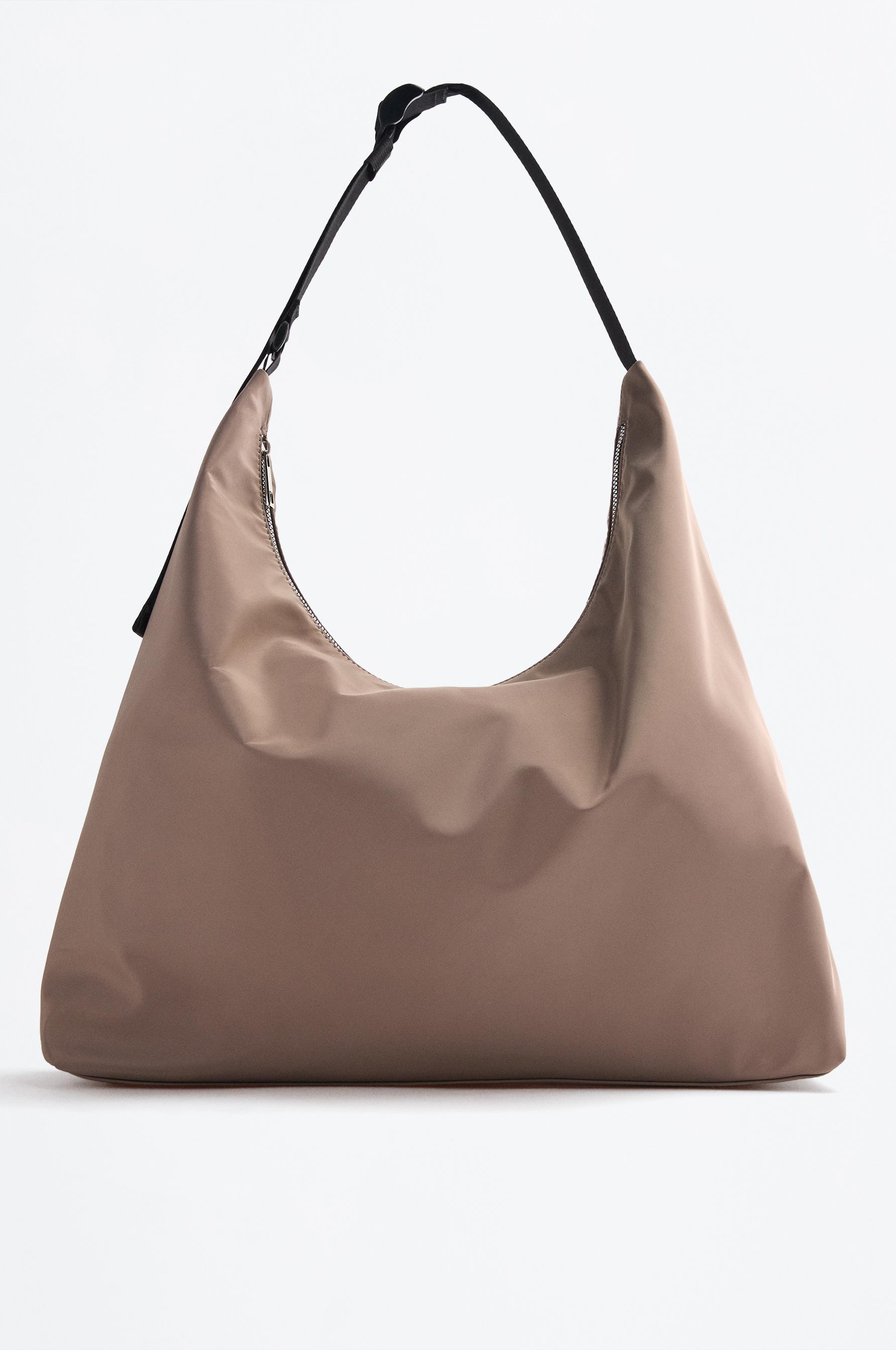 Bolso saco nailon cinturón