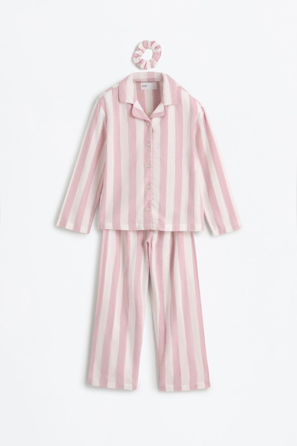 Pijama camiseiro com scrunchie