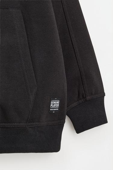 Hooded sweatshirt — BLACK 3