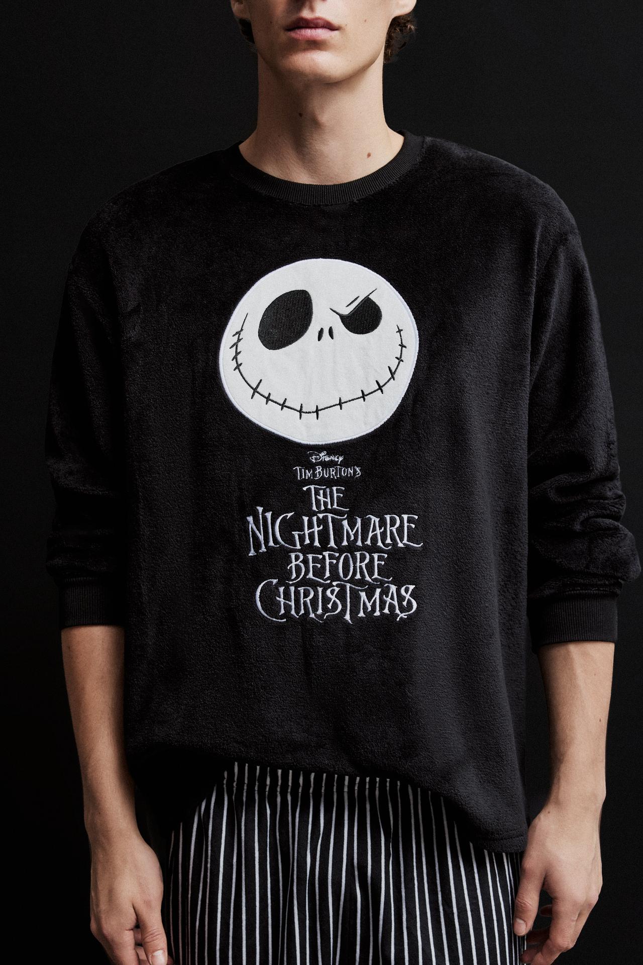 Men's The Nightmare Before Christmas ©Disney Pyjamas — BLACK