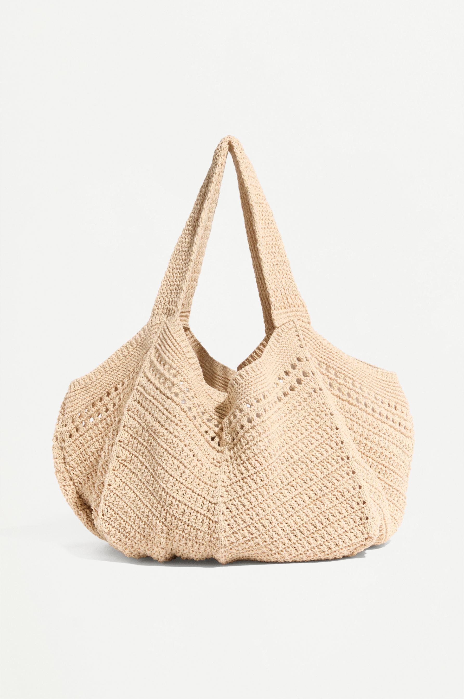 Bolso hombro crochet