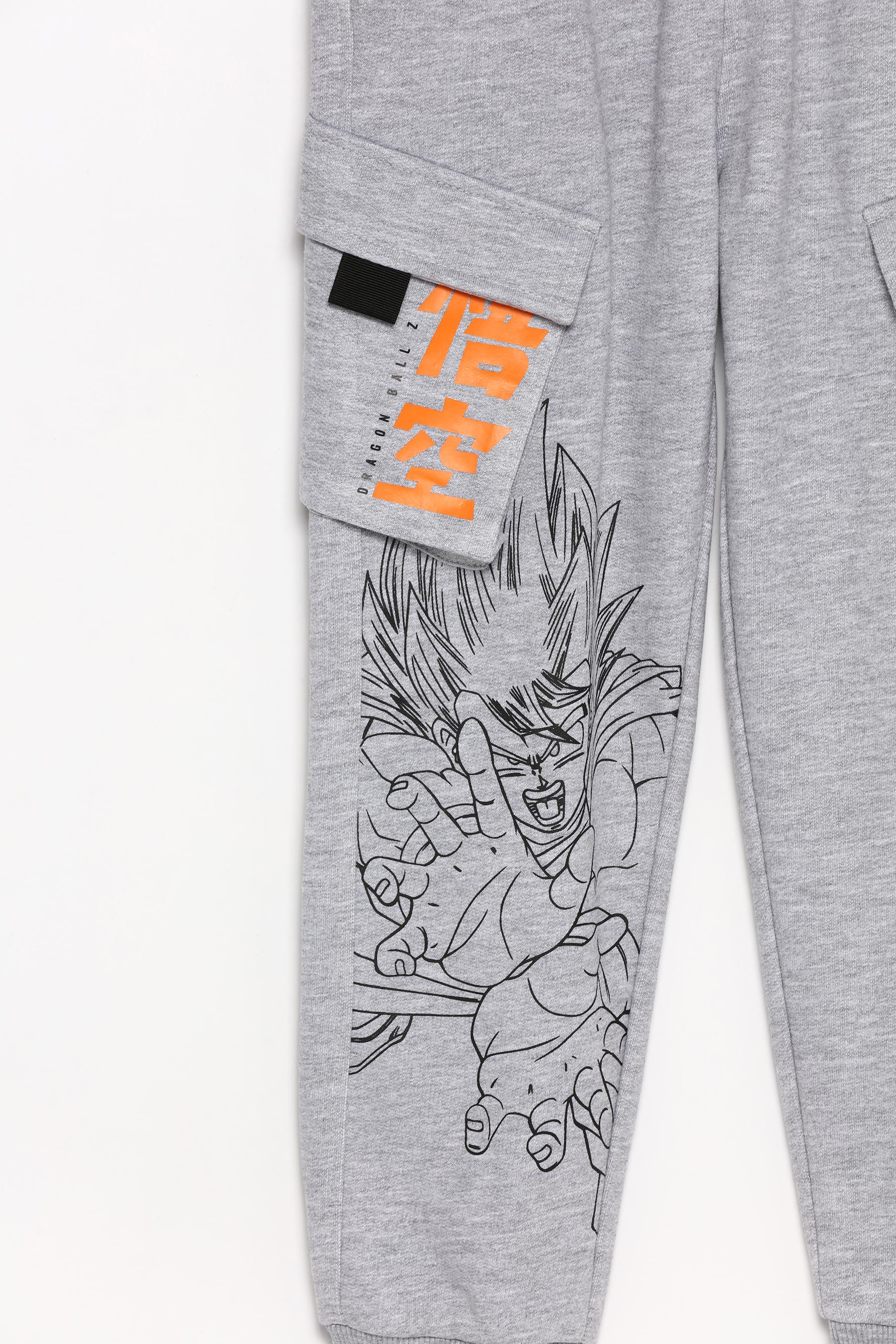 Goku Dragon Ball Bird Studio cargo jogger trousers Licensed Merch CLOTHING Boy Kids Lefties Oman