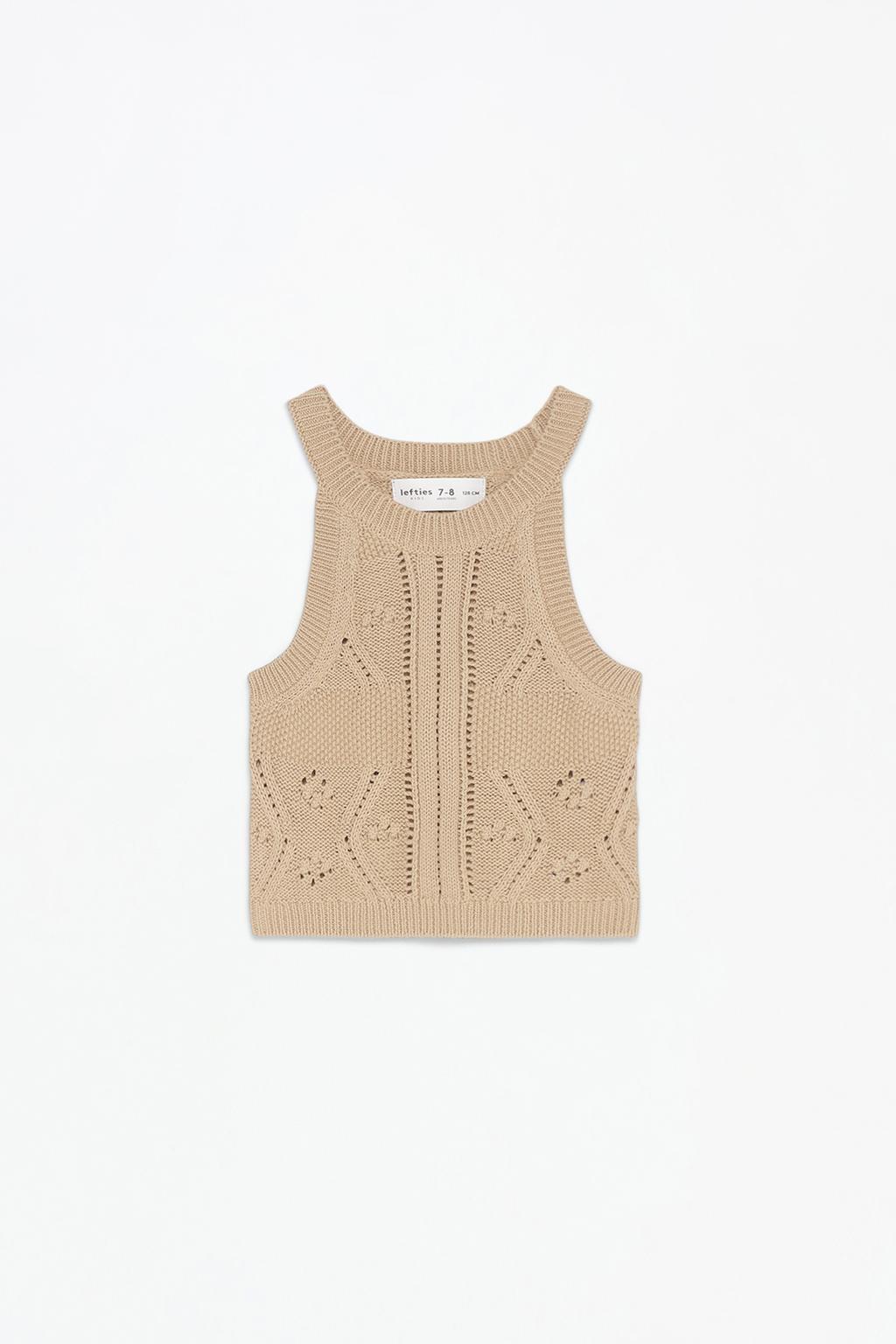 Top halter crochet