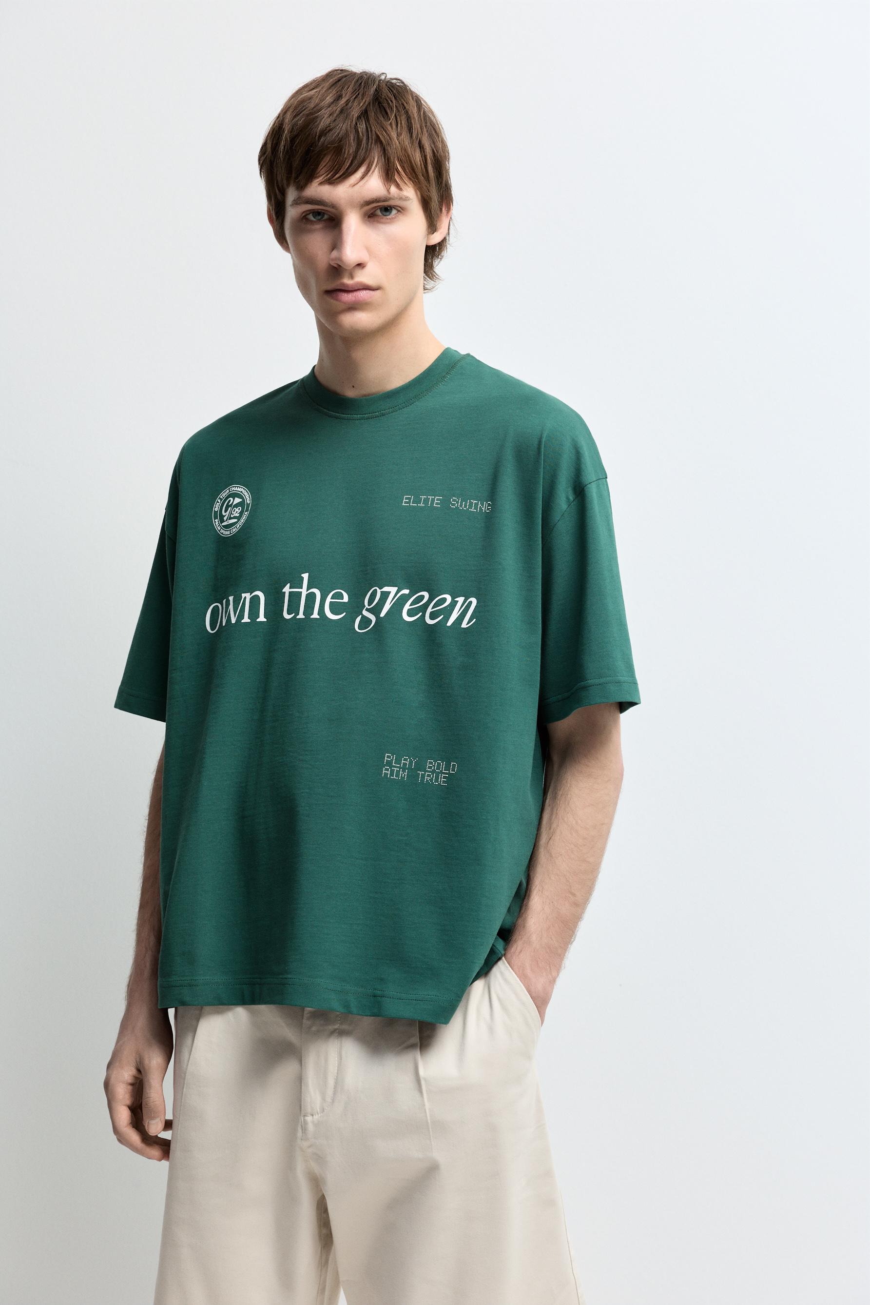 Camiseta texto parche