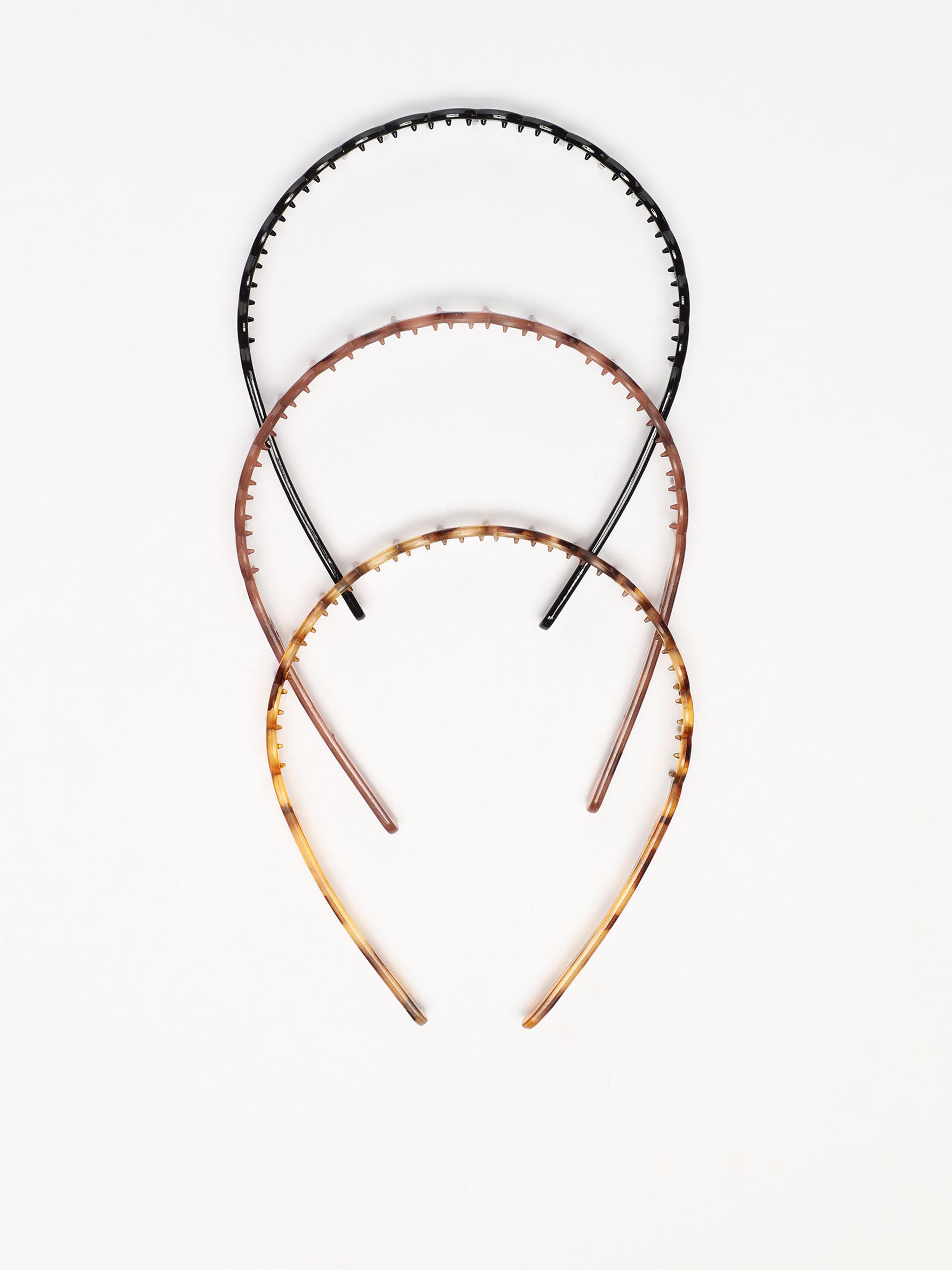 Pack de 3 diademas combinadas