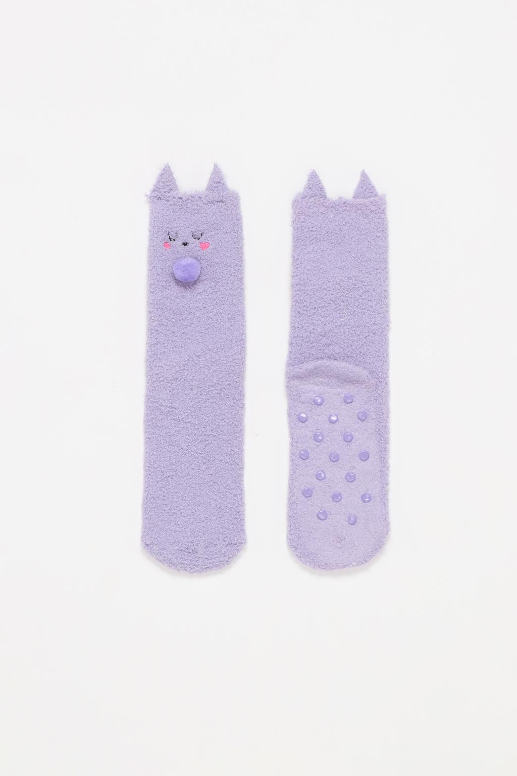 Non-slip kitten socks