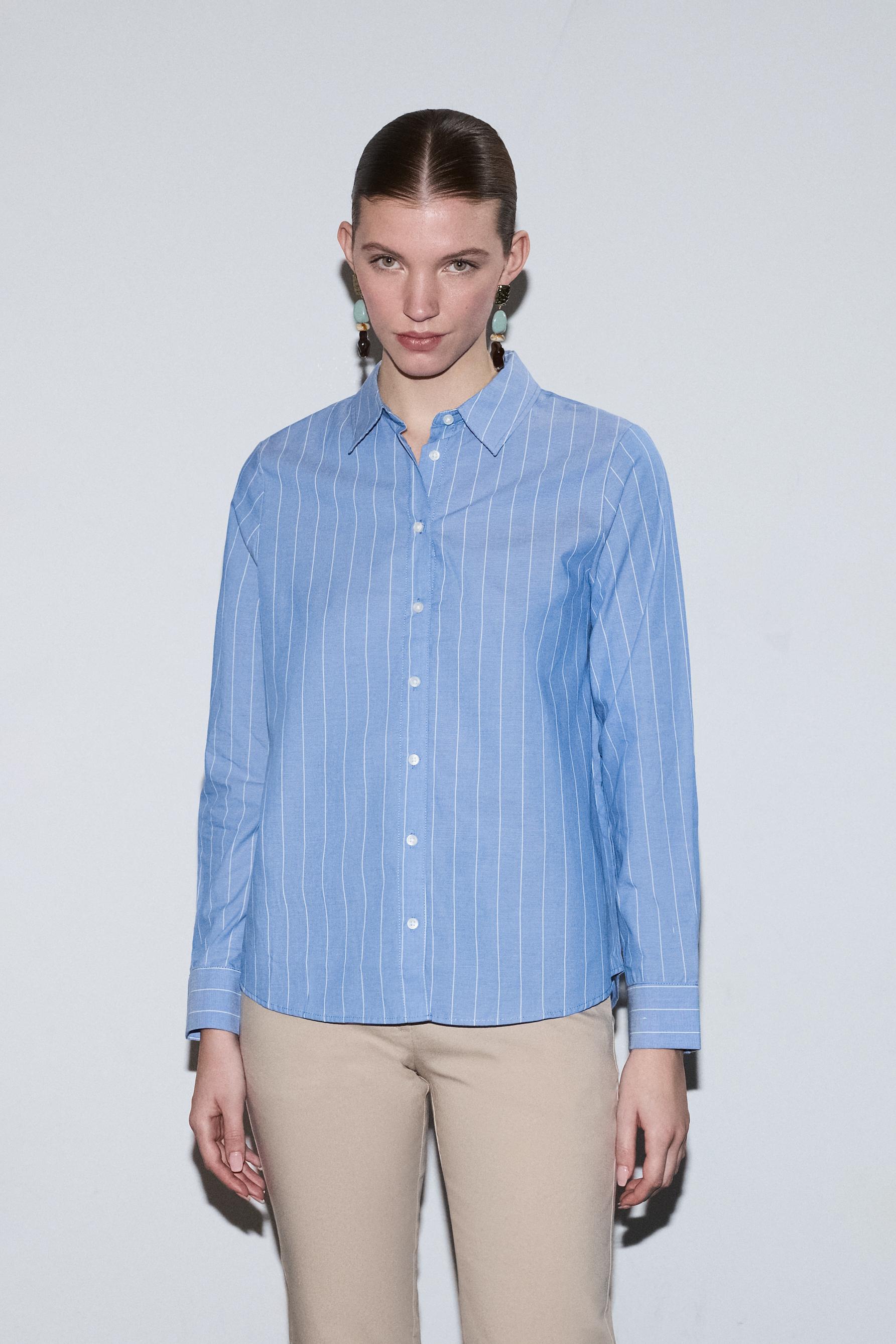 Camisa básica popelín