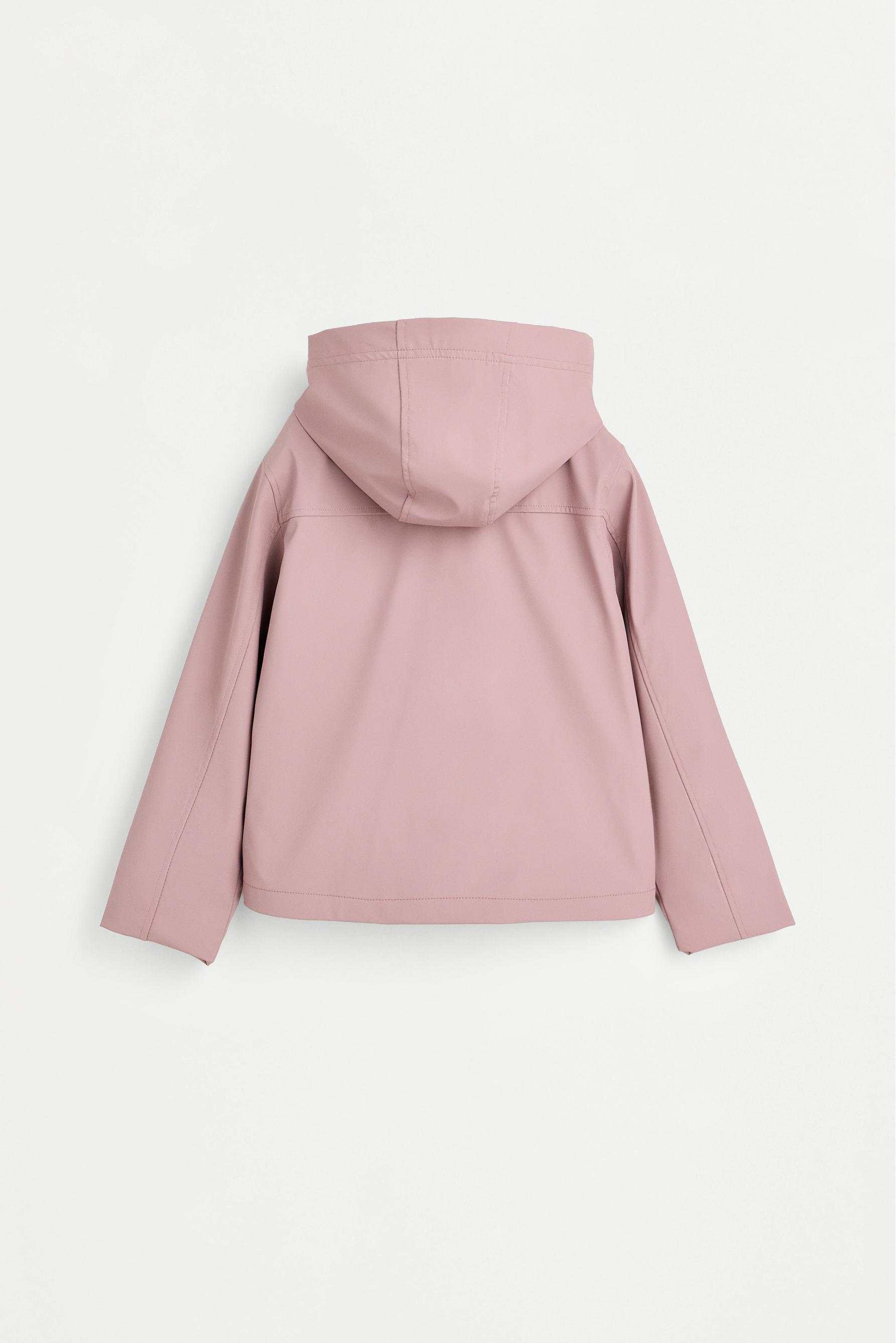 Lightweight rubberised parka — BEIGE