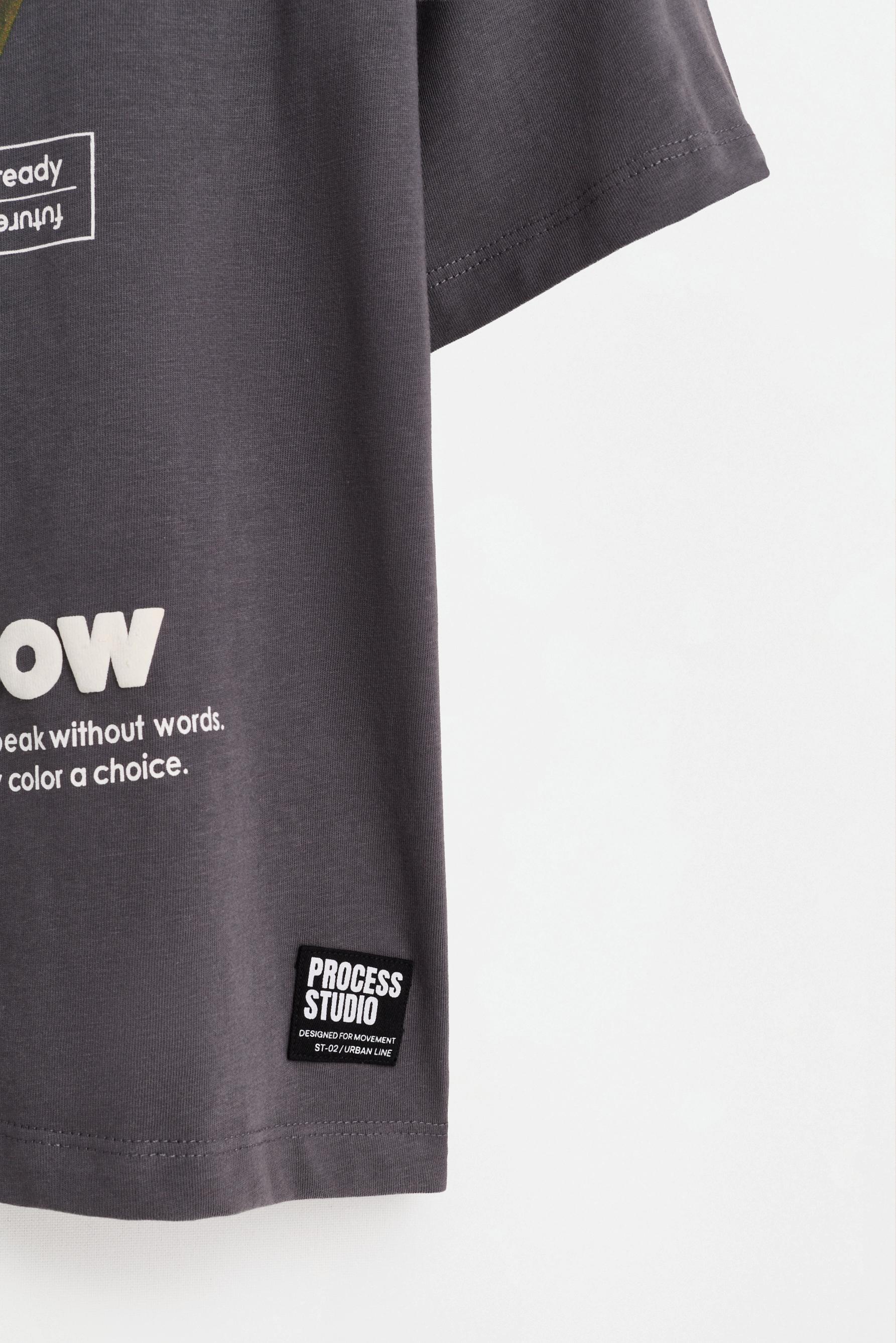 Oversize printed T-shirt — LEAD