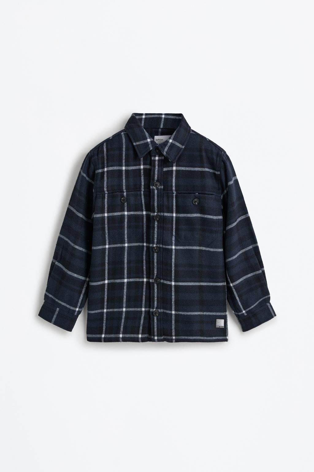 Sobrecamisa de cuadros
