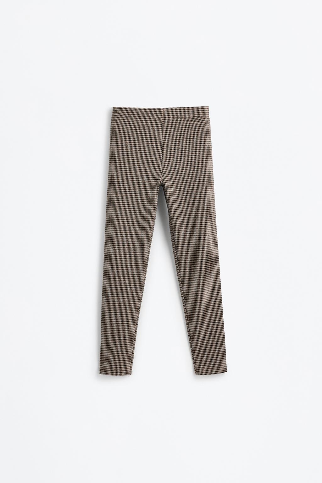 Legging cuadros punto roma