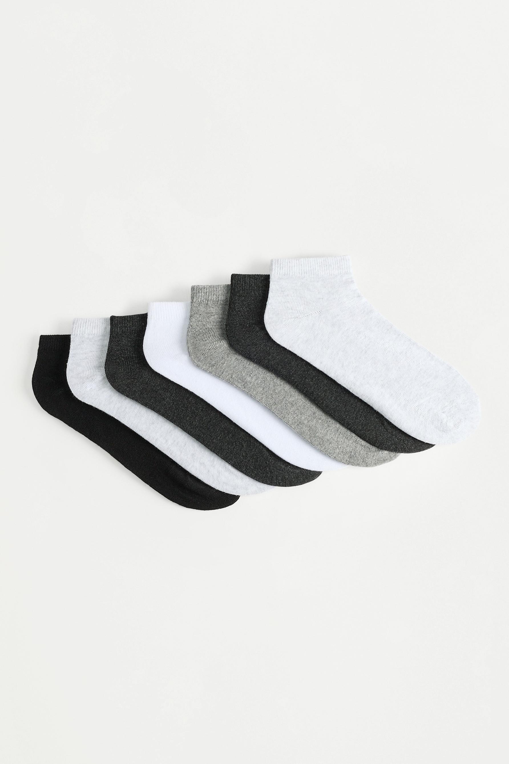 Ankle socks (Pack 7) — GREY