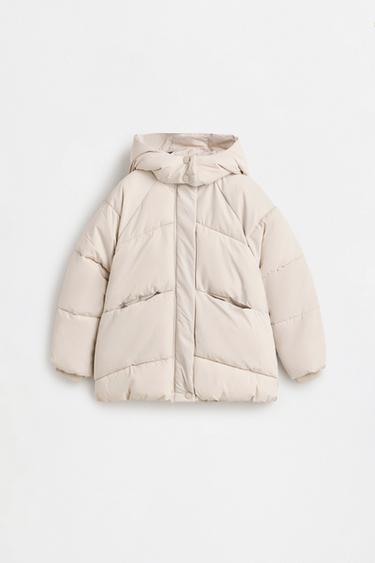 Quilted jacket — ECRU 1