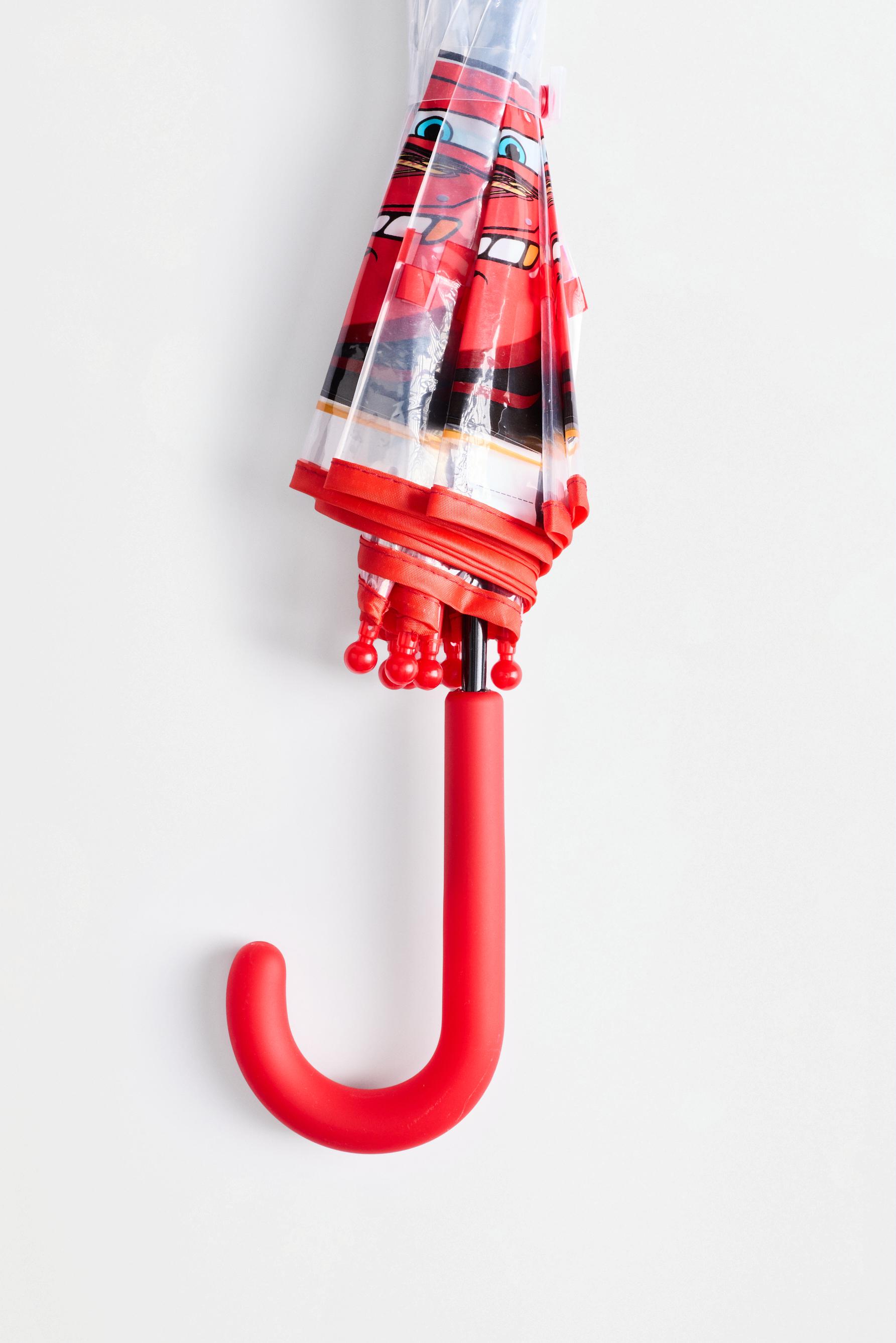 ©Disney Cars transparent umbrella — RED