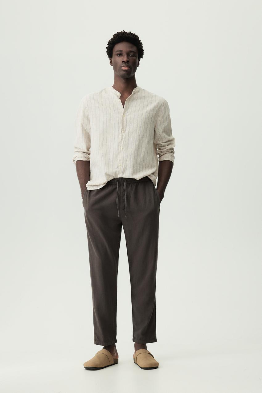 Pantalón jogger algodón lino Packs Pantalones ROPA Niño