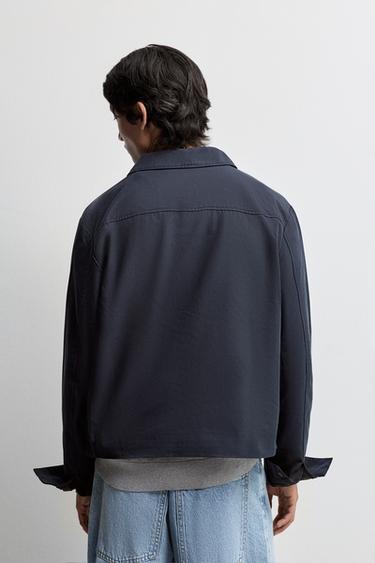 Shirt-collar jacket — NAVY 4