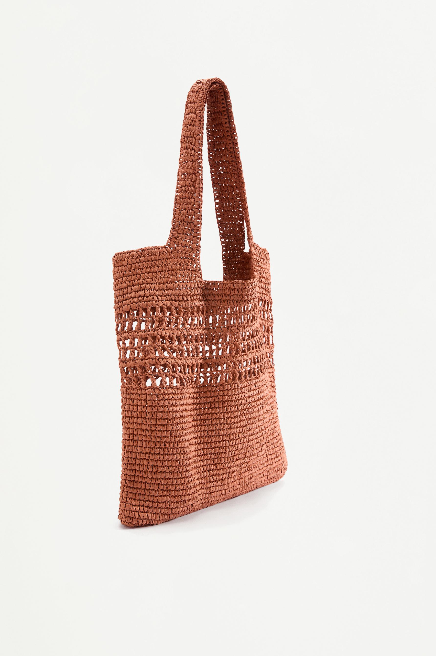 Paper shopper bag — ORANGE