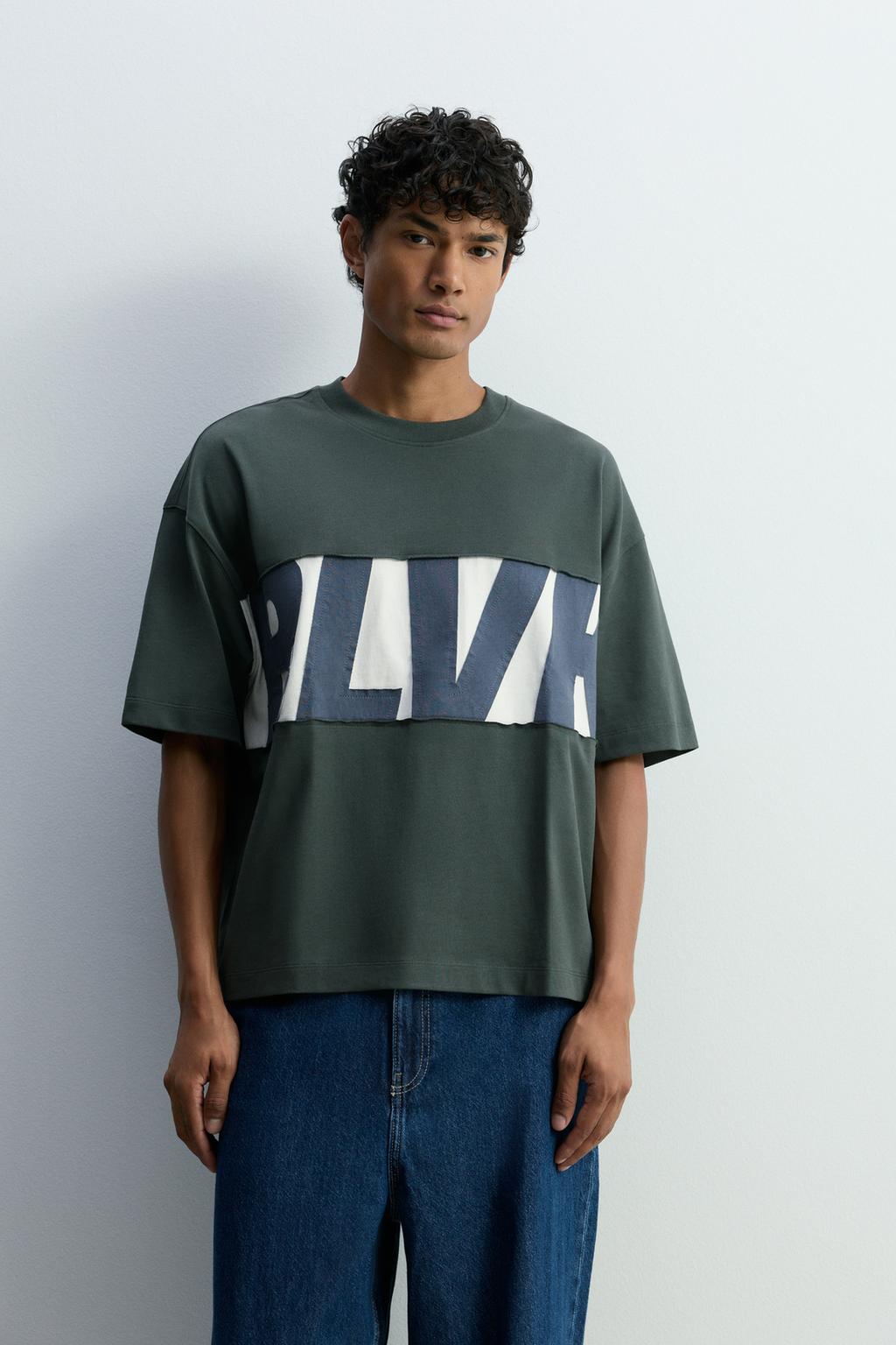 Kamiseta testu adabakiarekin