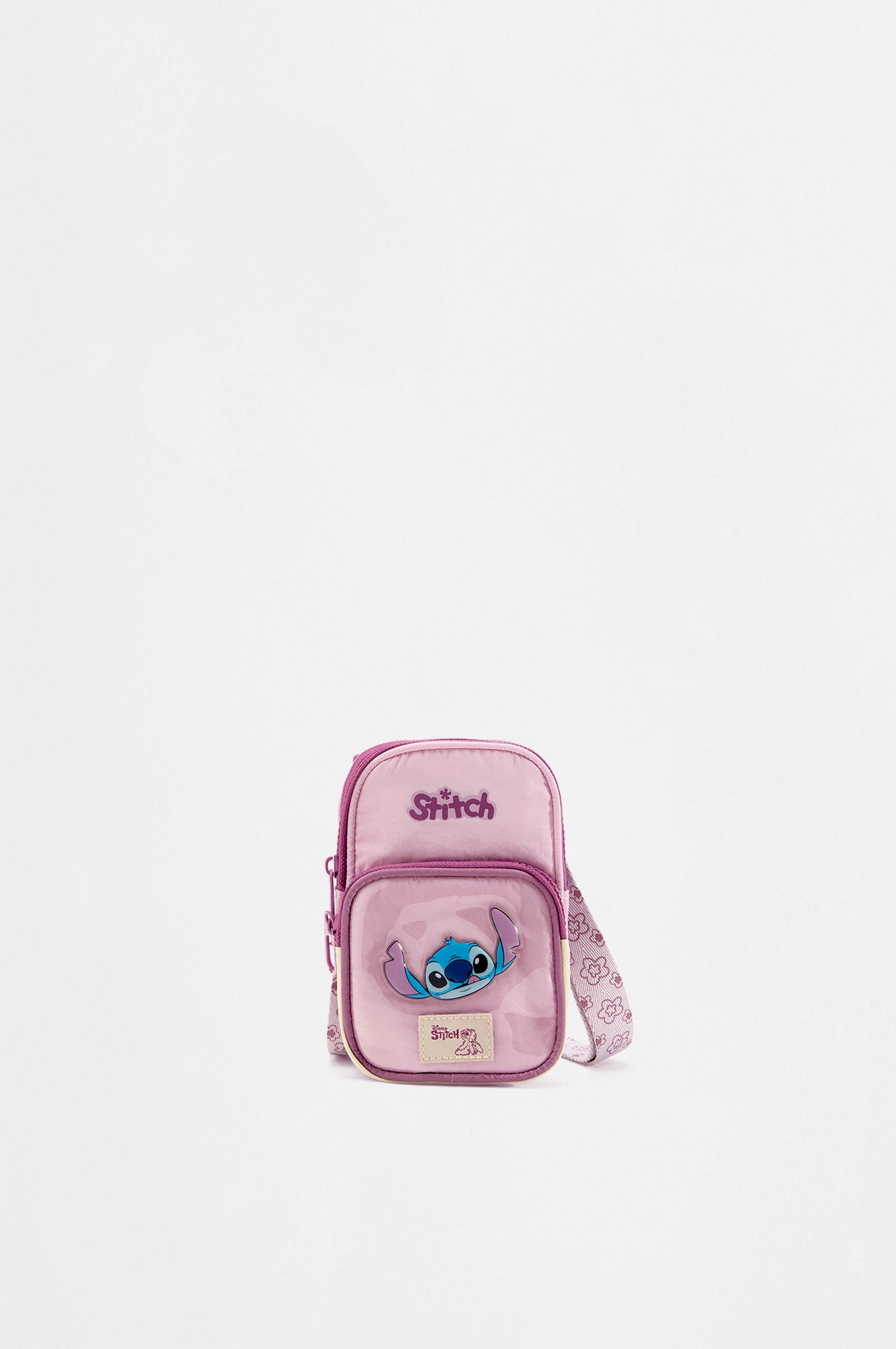 Stitch ©Disney mobile phone bag — MAUVE