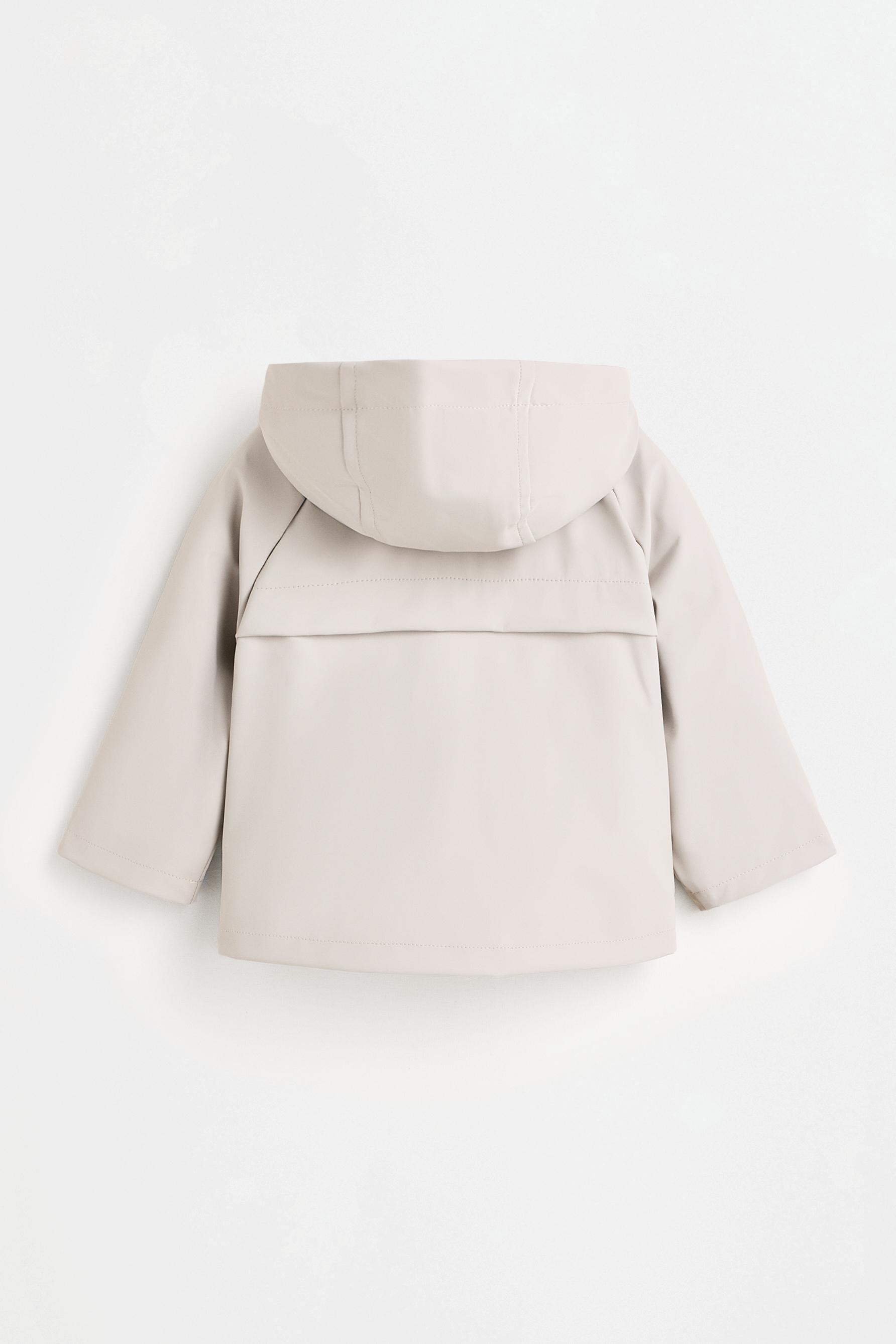 Rubberised raincoat — MEDIUM GREY