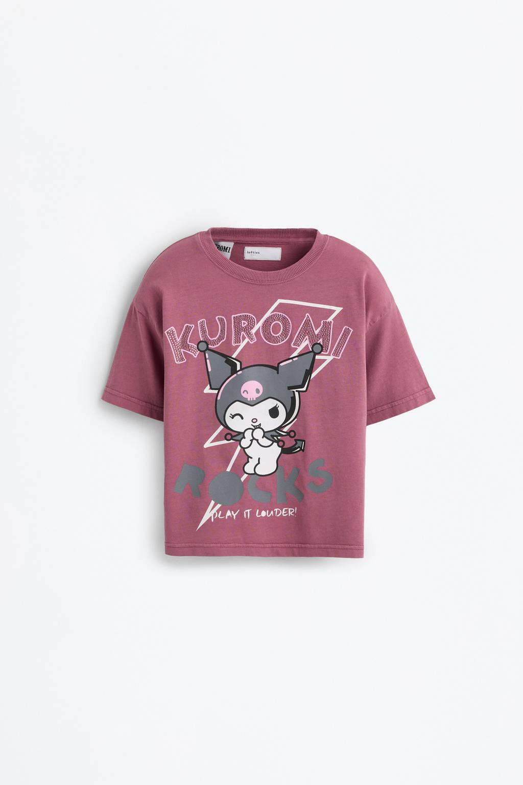 Camiseta Kuromi Hello Kitty ©SANRIO