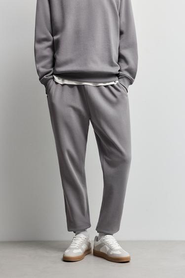 Slim fit tracksuit bottoms — MEDIUM GREY 2