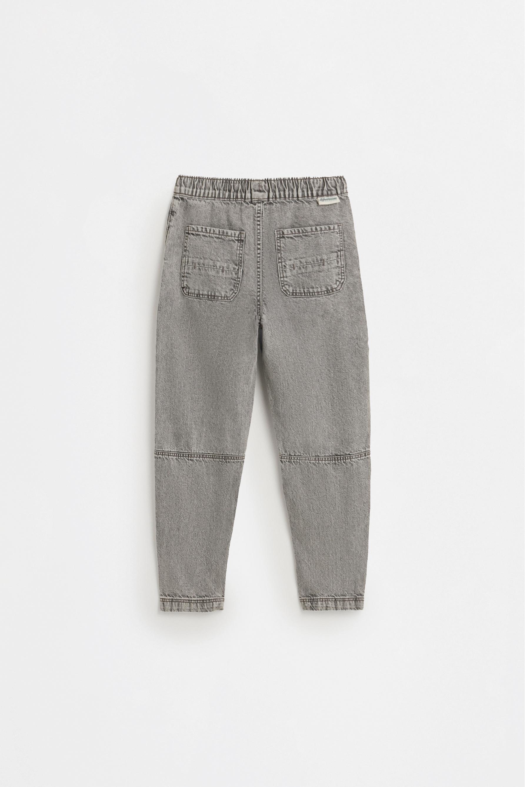 Balloon-fit jogger jeans — GREY
