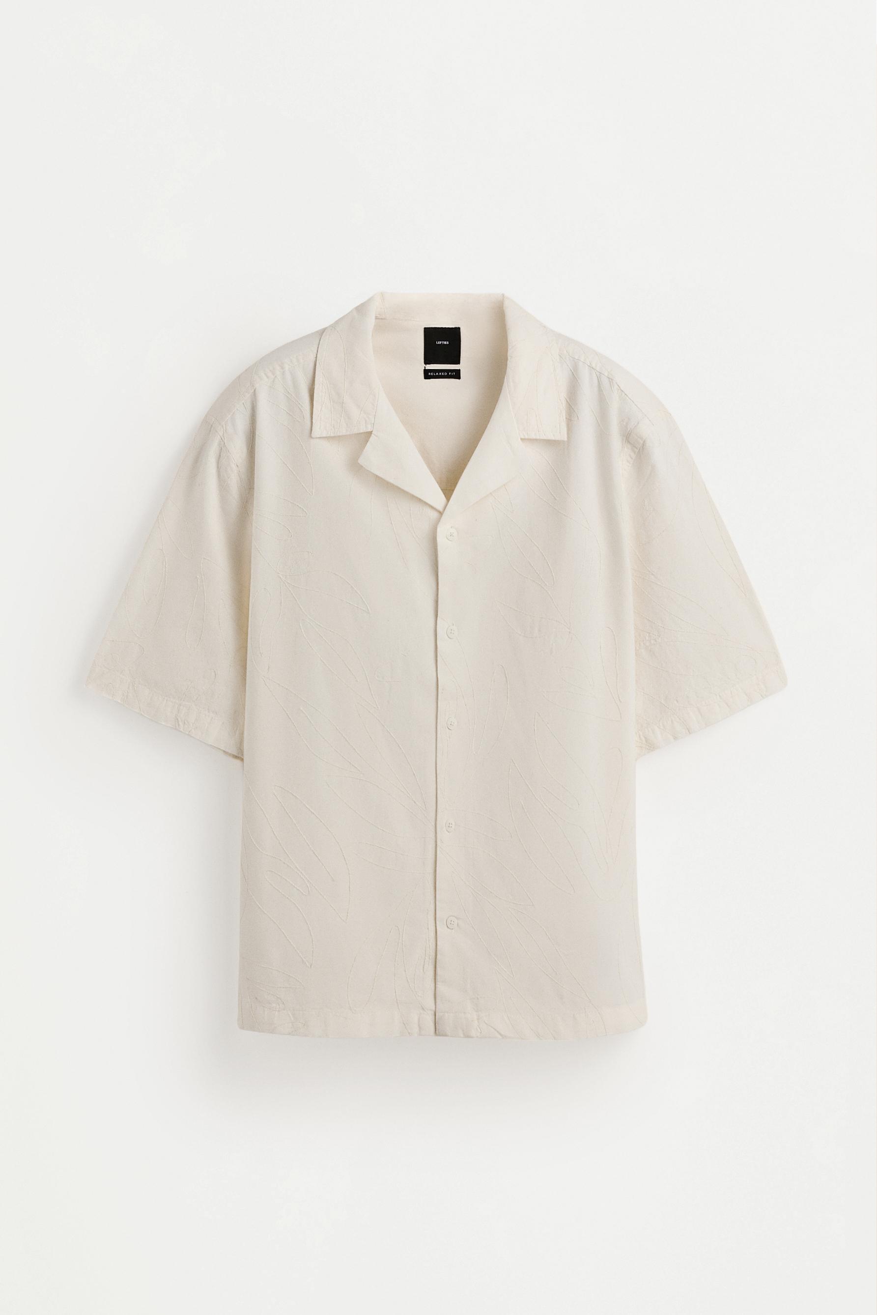 Embroidered Shirt — OFF WHITE