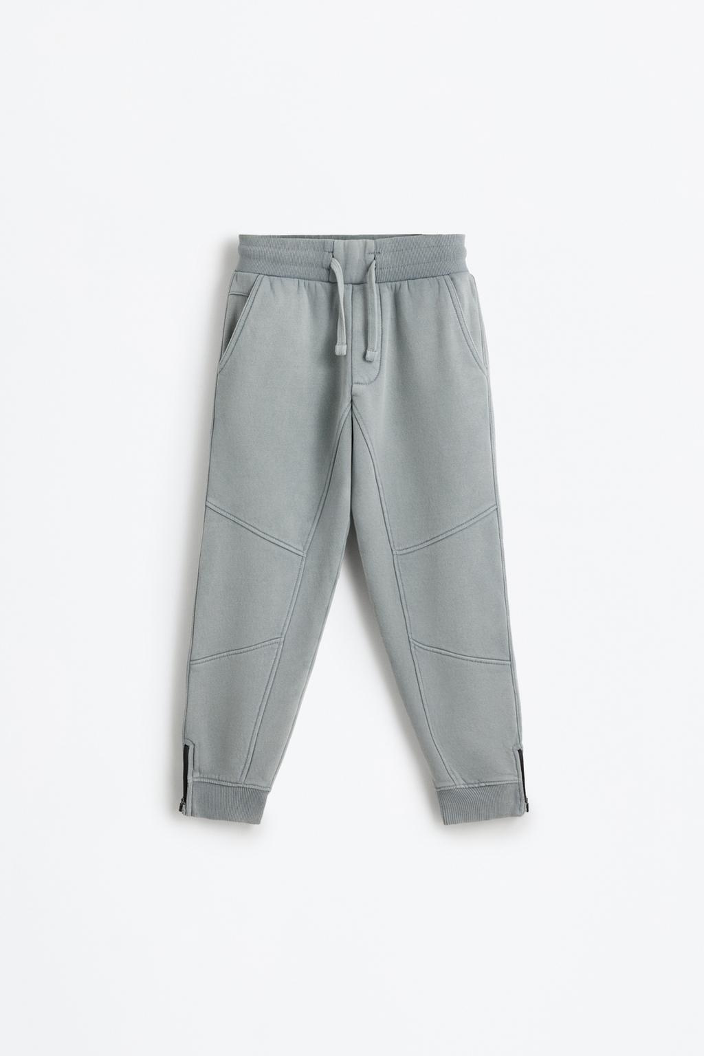 Faded effect joggers