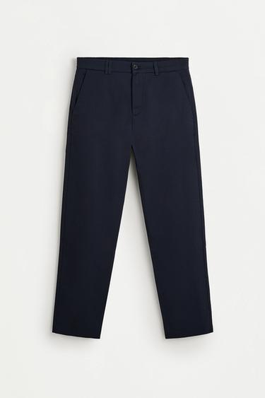 Slim fit chino trousers — NAVY 6