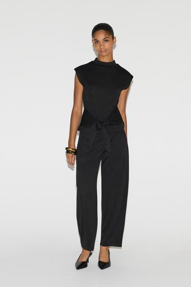 Sarouel trousers — BLACK 1