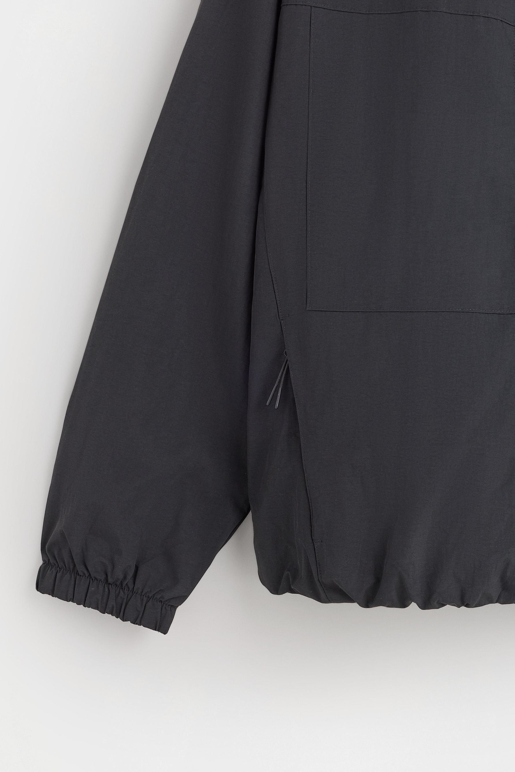 Windbreaker jacket — BLACK