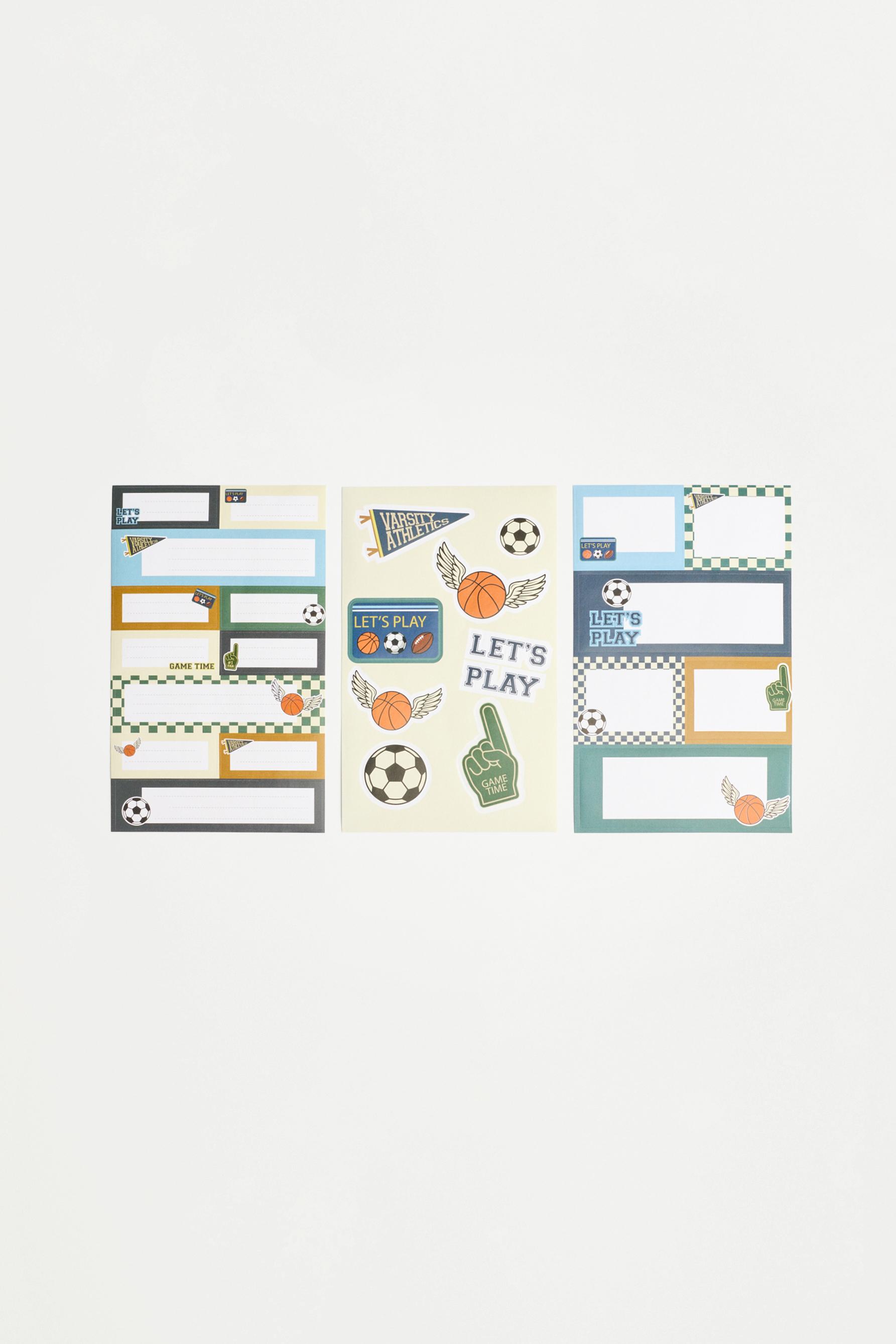 Sports sticker pack — NAVY