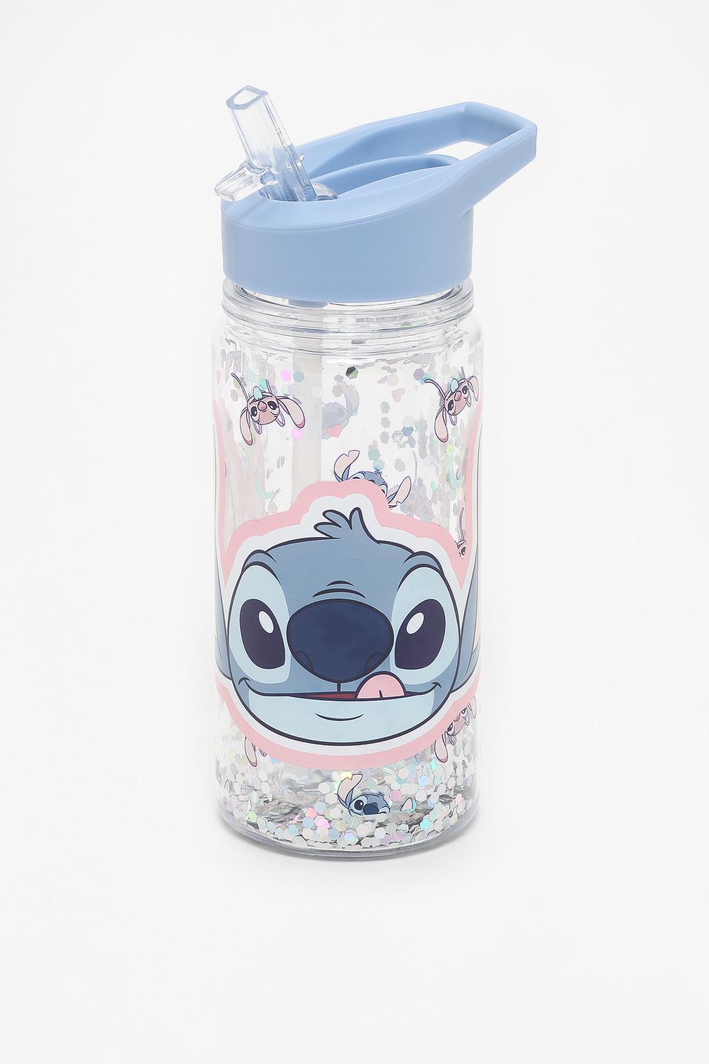 Botella Stitch e Anxo ©Disney abelorios brillantes