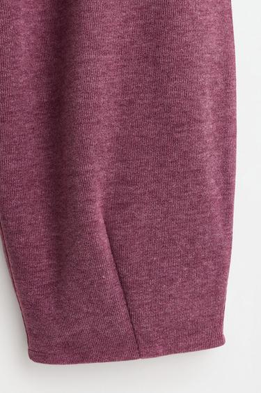 Barrel bias cut trousers — PINK 4