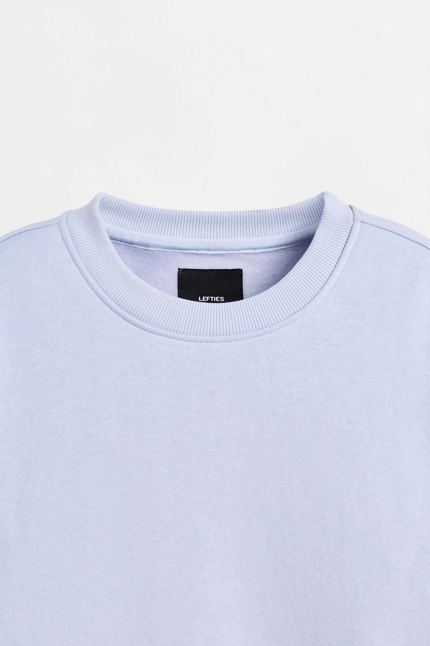 Basic sweatshirt — SKY BLUE