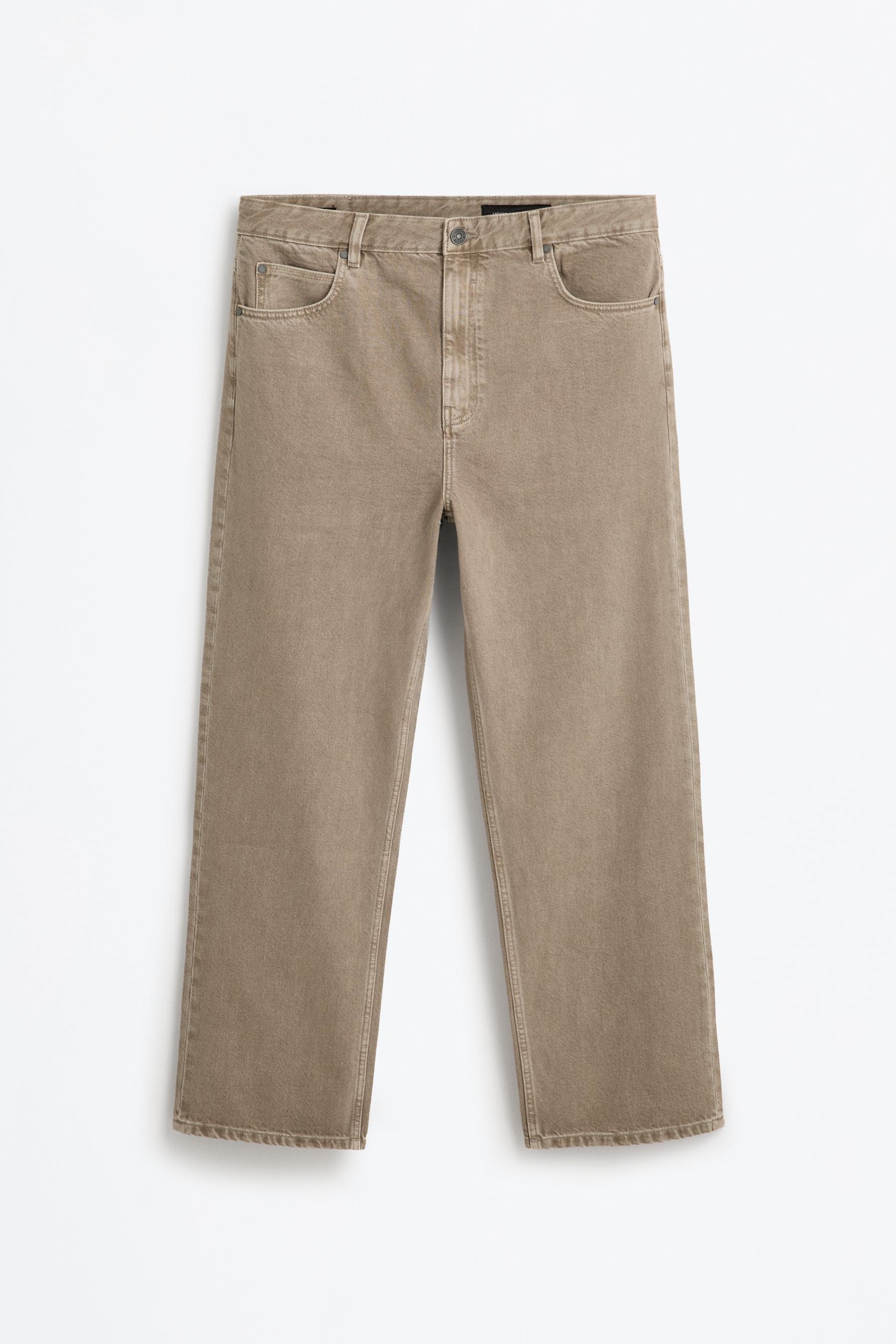 Baggy jeans — DARK CAMEL