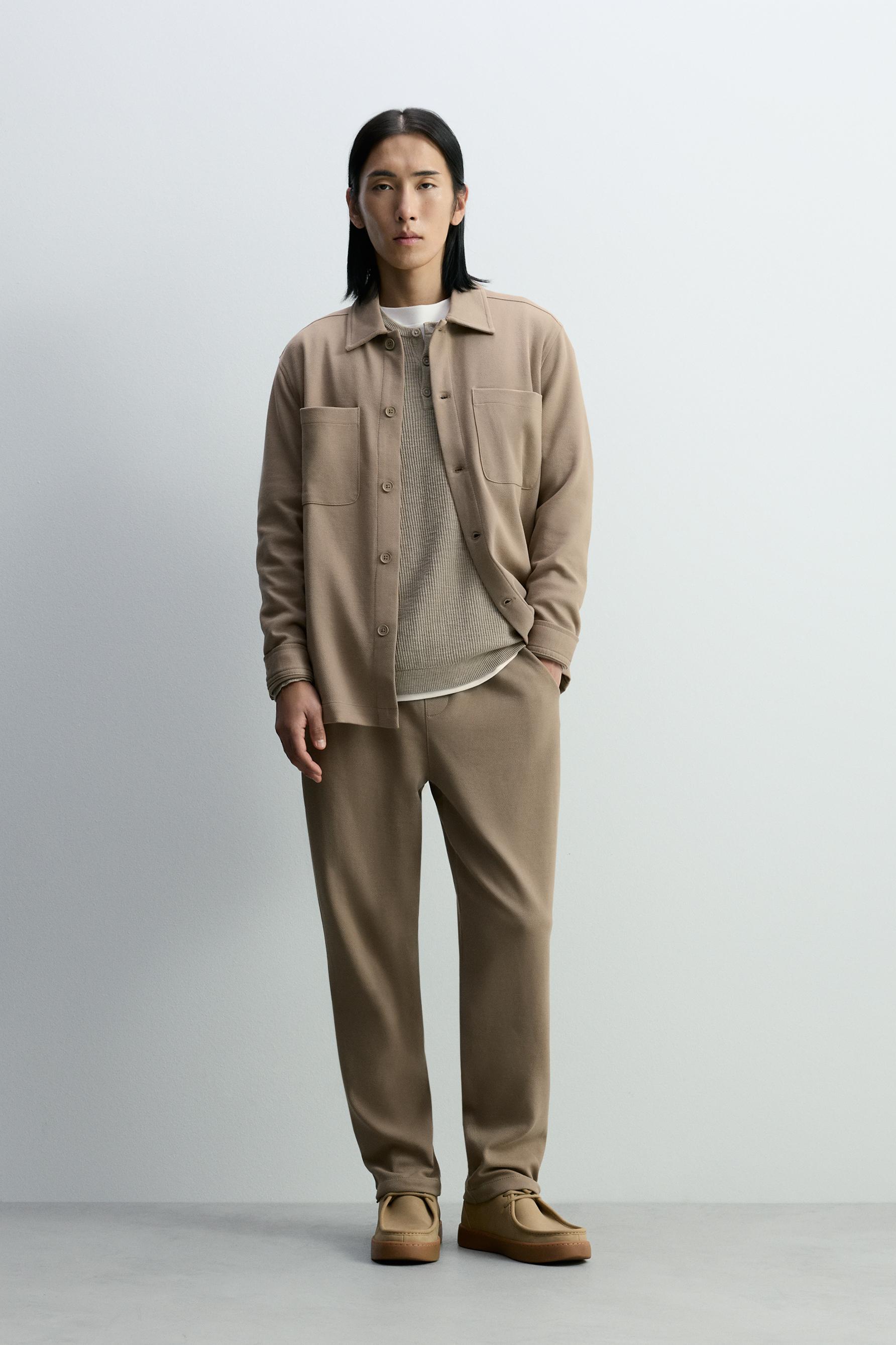 Pantalón jogger textura