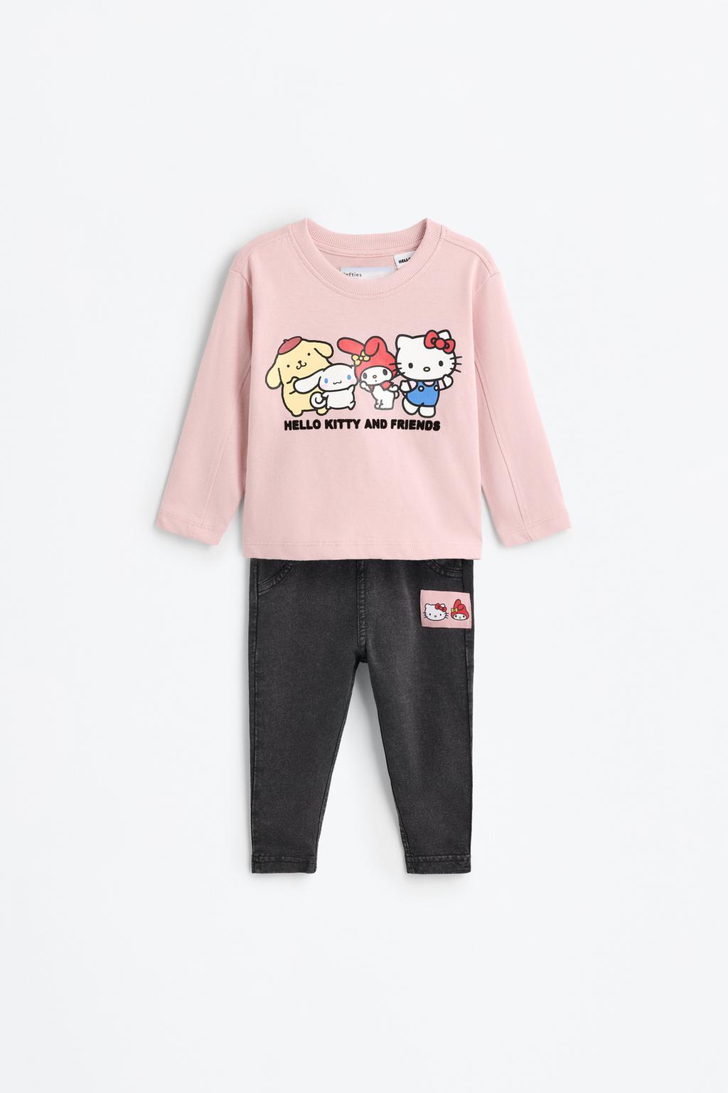 Conjunto Hello Kitty ©SANRIO sudadera y pantalón jogger