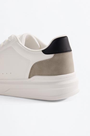 Contrast heel counter slippers — OTHERS 4